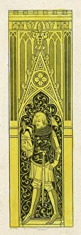 Brass Rubbing - Sir Hugh Hastings, Elsyng Church, Norfolk