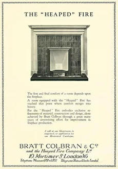 Product Prints: Brat Colbran & Co Heaped Fire Advertisement
