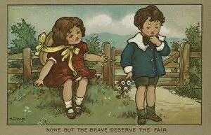 Children Gallery: None but the brave deserve the fair by Florence Hardy