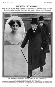 Mobilisation Prints: Bravo Winston! Churchill as First Lord of the Admiralty, WW
