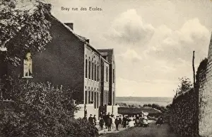 Bray-sur-Seine, France - Rue des Ecoles