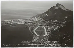 Janeiro Prints: Brazil - Birdseye view from the Corcorado Mountain, Rio