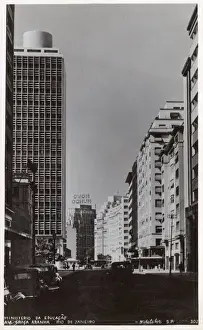 Janeiro Prints: Brazil - Ministry of Education - Avenida Graca Aranha, Rio