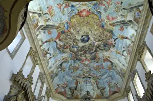 BRAZIL. Ouro Preto. Interior of the Church of St