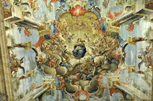 Humanidad Collection: BRAZIL. Ouro Preto. Interior of the Church of St