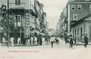 Pernambuco Prints: Brazil - Pernambuco - Duke of Caxias Street