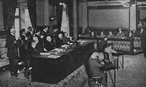 Senate Gallery: Brazil at war with Germany, 1917