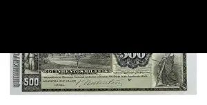 Economies Prints: Brazilian bill (1889). Coin