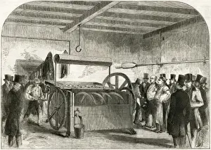 Conducted Prints: Bread-making machine, St Marylebone workhouse