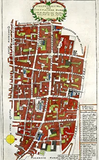 Stow Prints: Breadstreet Ward and Cordwainer Ward