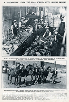 Images Dated 18th September 2017: Breakaway from coal strike 1926