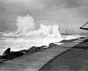 Breakwater at Colombo, Ceylon (Sri Lanka)