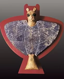 Art Sticas Collection: Breastplate in the form of a lion-headed eagle