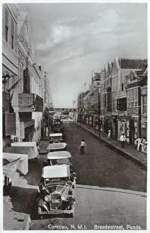Banner Prints: Bredestraat, Punda, Curacao, West Indies