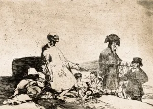 Disasters Prints: Perhaps they are of another breed. Plate 61 of The Disasters