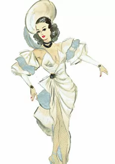 Images Dated 7th February 2017: Brenda - Murrays Cabaret Club costume design