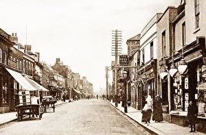 Brentwood Prints: Brentwood High Street early 1900s