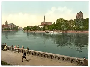 Breslau Prints: Breslau, from the hotel, Breslau, Silesia, Germany (i. e. Wr