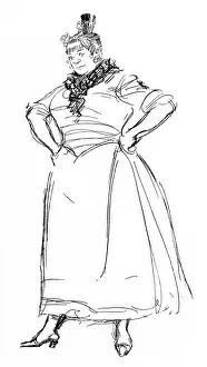 Scary Prints: A Breton Fishwife
