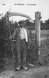 Reaper Prints: Breton Reaper with gigantic Scythe
