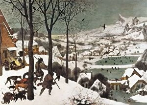 Elder Gallery: Breugel, Pieter, The Elder. Hunters in the Snow
