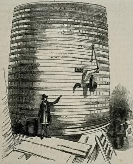 Alcohols Gallery: Brewers Vat. Illustration from London (Volume