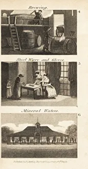 Mold Collection: Brewing, steel ware and gloves, and a mineral waters