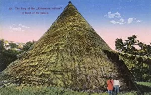 Conical Collection: Bribri Indian Shaman & Conical House, Costa Rica