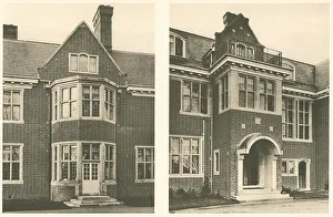 Bays Prints: Brick House In Berkshire, Bays