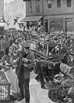 Images Dated 14th September 2017: Brick Lane Market, London, 1902