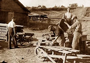 Brick making early 1900s