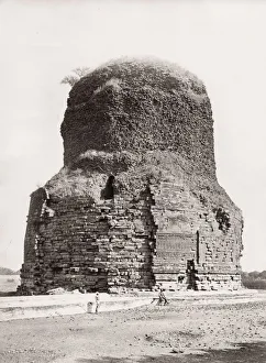 Pradesh Gallery: Brick Tower at Sarnath, near Varanasi, India