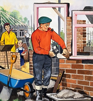 Images Dated 18th August 2006: The Bricklayer