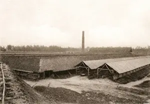 Merksplas Prints: Brickworks at Merxplas Labour Colony, Belgium