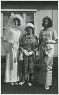 Bridesmaid Gallery: Bride, her sister (bridesmaid) and their Grandmother
