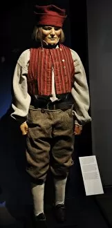 Images Dated 10th February 2013: Bridegrooms costume from Parkano. Knee breeches. 18th centu