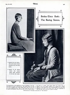 Baring Prints: Brides elect both: The Baring Sisters