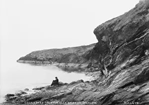 Brides Head from the Glen Strand, Wicklow