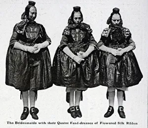 Maids Prints: Bridesmaids in the Schwalm valley