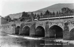 Monmouthshire Prints: The Bridge at Abergavenny