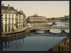 Bayonne Prints: Bridge, Bayonne, Pyrenees, France