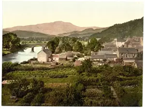 Bridge and Ben Ledi, Callander, Scotland