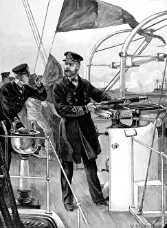 Ironclad Gallery: The Bridge of a British Ironclad
