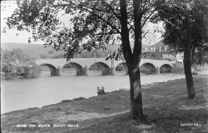 Powys Prints: The Bridge, Builth Wells
