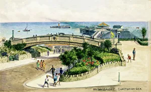 Clacton Prints: Bridge, Clacton on Sea, Essex