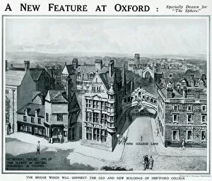 Feature Collection: Bridge connecting buildings at Hertford College, Oxford