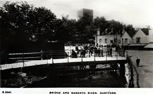 Dartford Prints: Bridge & Darenth River, Dartford, Kent