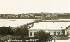 Bridge from Haparanda to Tornio, Sweden-Finland