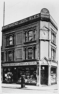 Pillar Collection: The Bridge House pub, Hoe Street, Walthamstow, East London