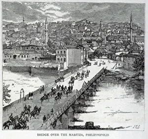 Thrace Prints: Bridge over the Maritza, Philippopolis